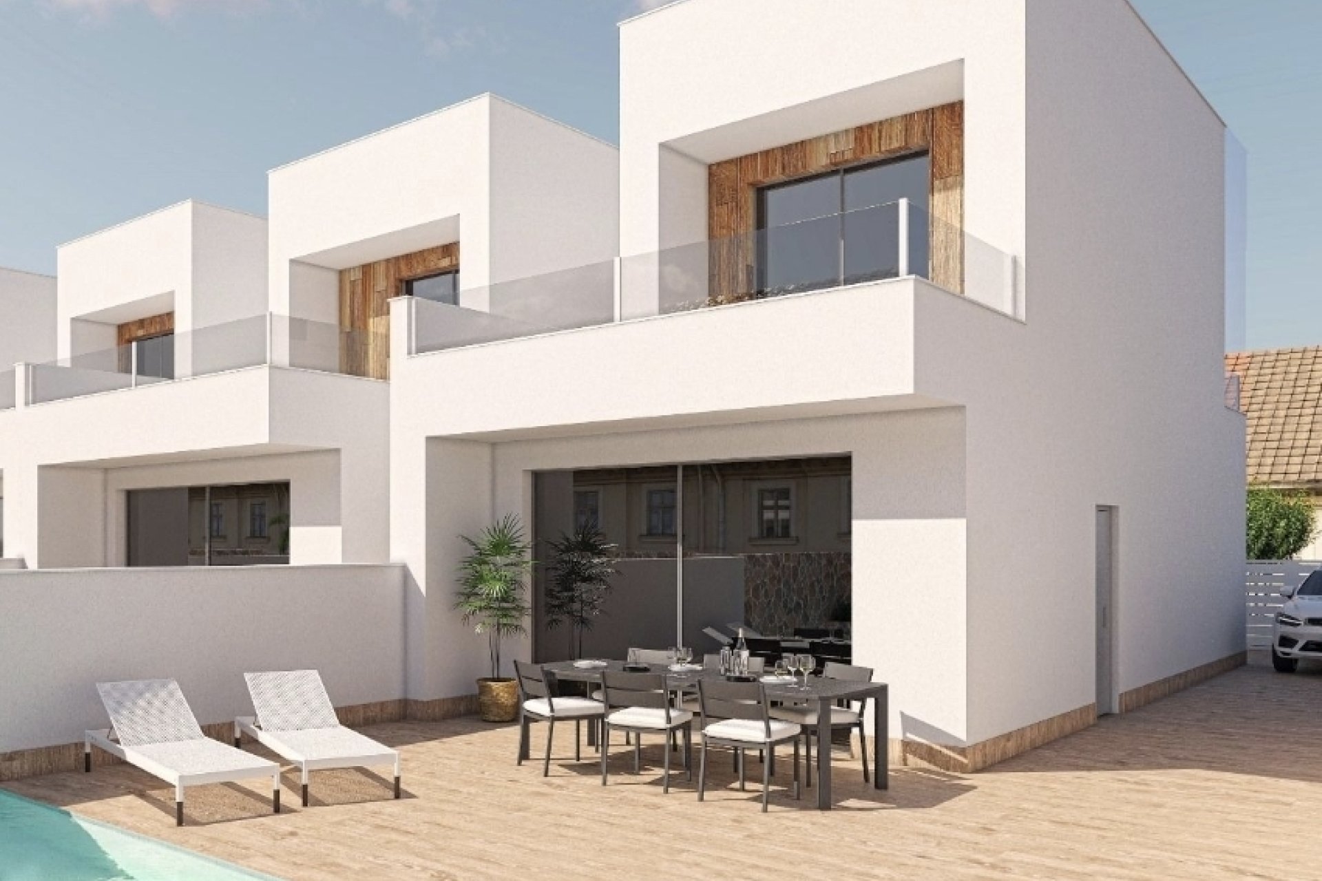 Nieuwbouw Woningen - Townhouse / Duplex / Corner - Santiago de la Ribera