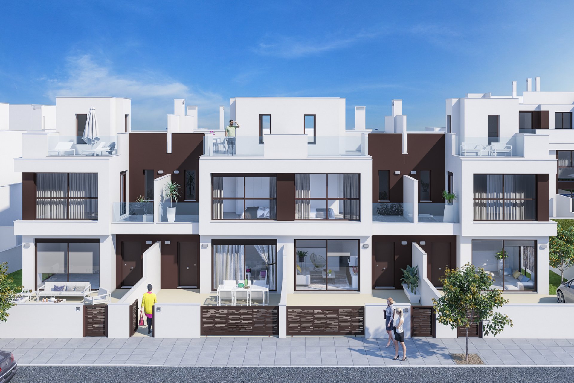 Nieuwbouw Woningen - Townhouse / Duplex / Corner - Torre de la Horadada