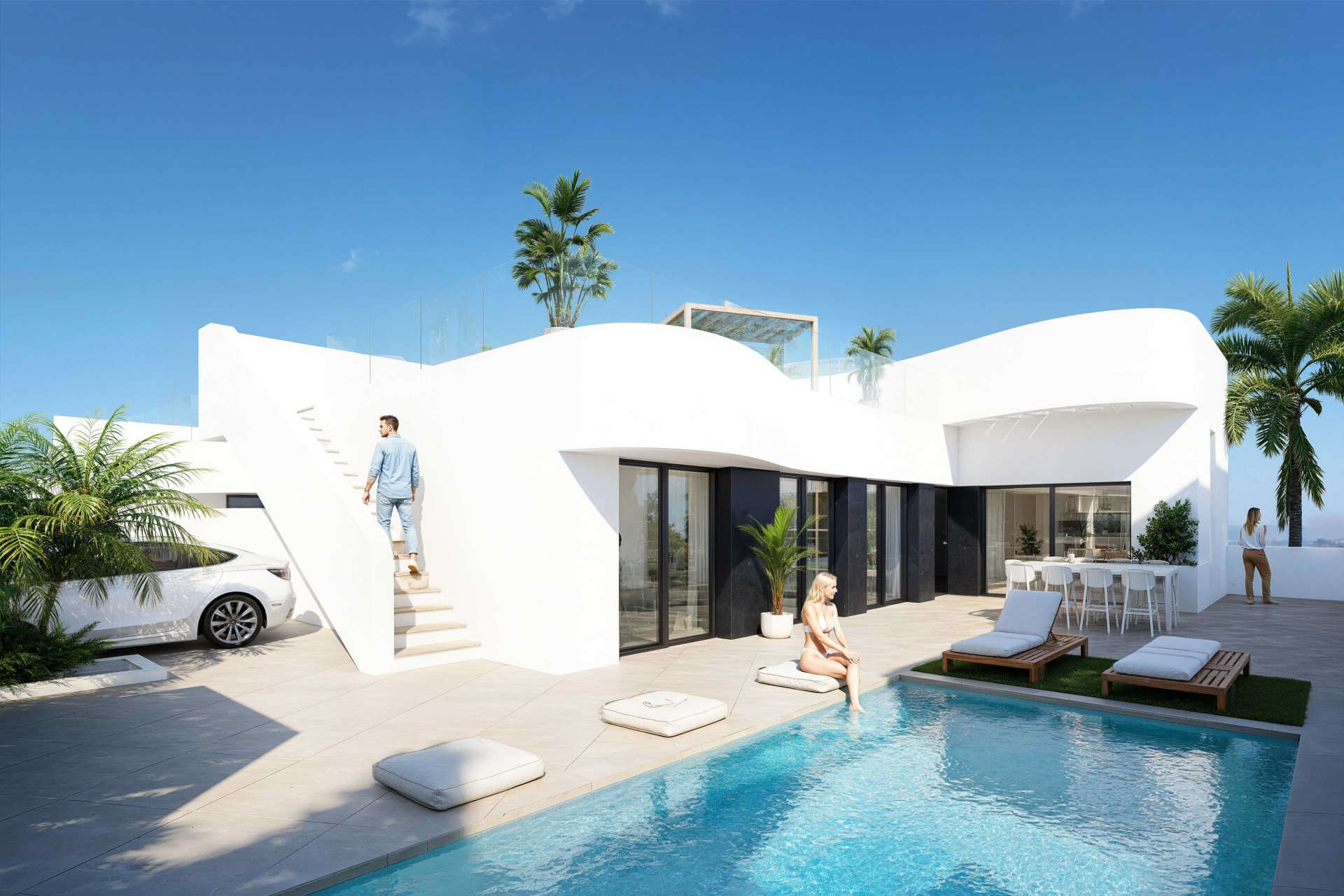 Nieuwbouw Woningen - Villa - Algorfa