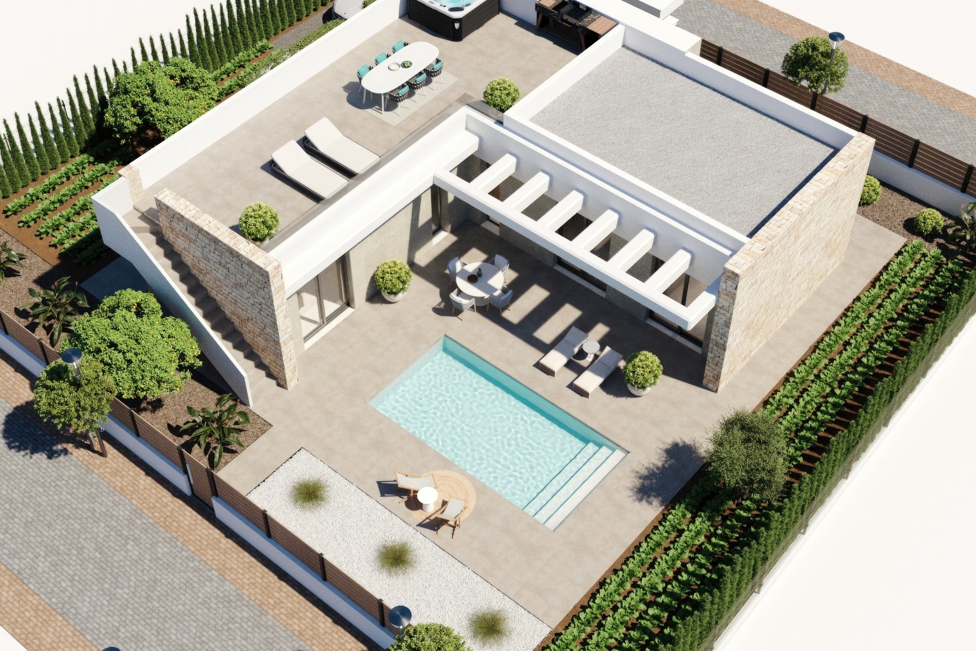 Nieuwbouw Woningen - Villa - Hacienda del Alamo Golf