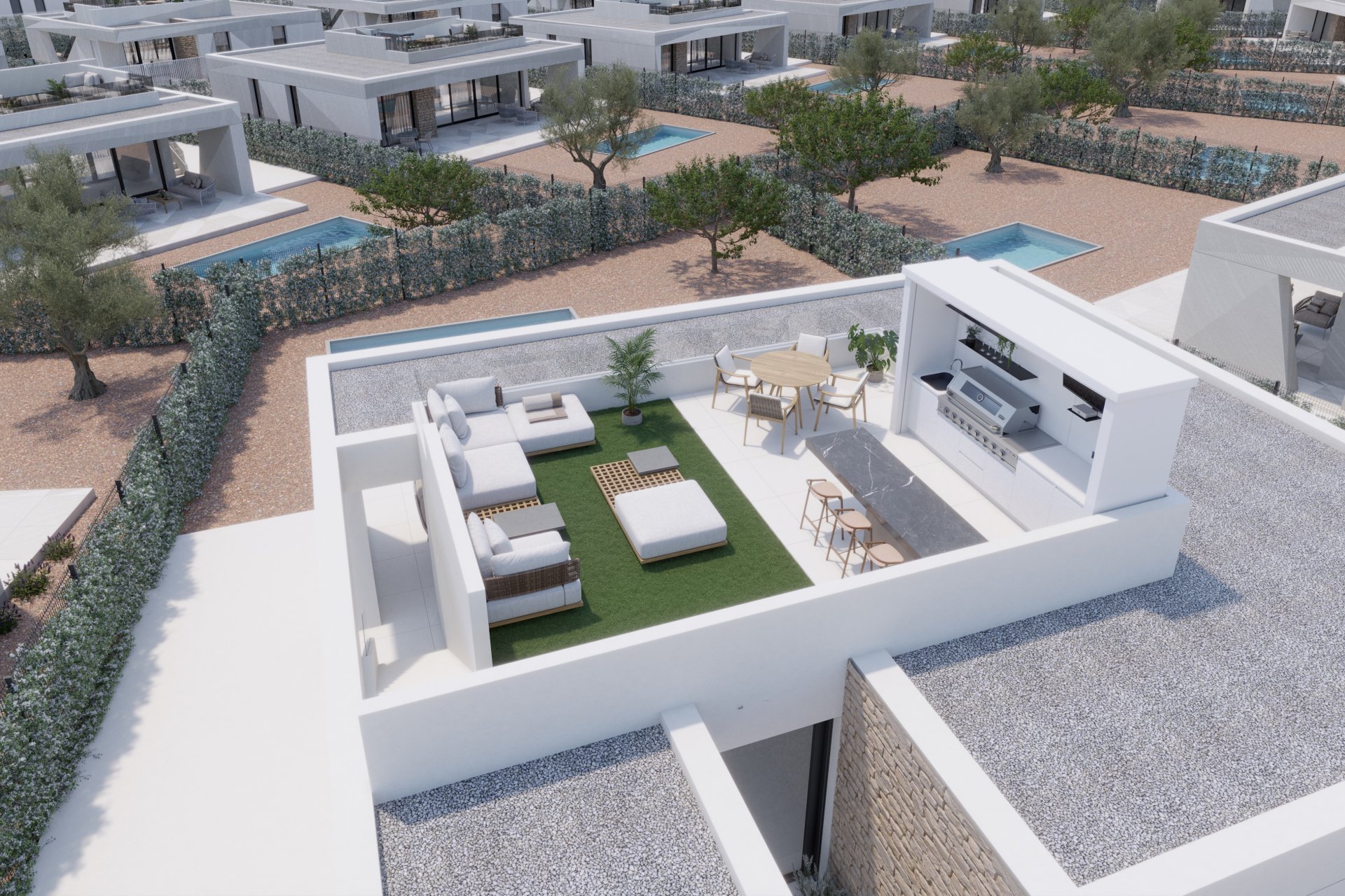 Nieuwbouw Woningen - Villa - Hacienda del Alamo Golf