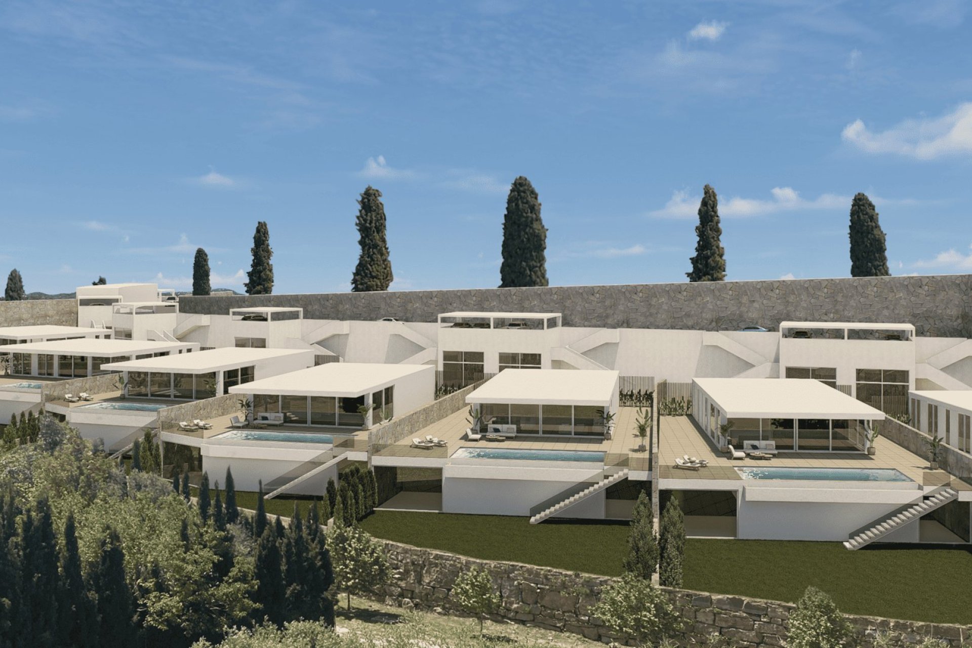 Nieuwbouw Woningen - Villa - Las Lagunas de Mijas