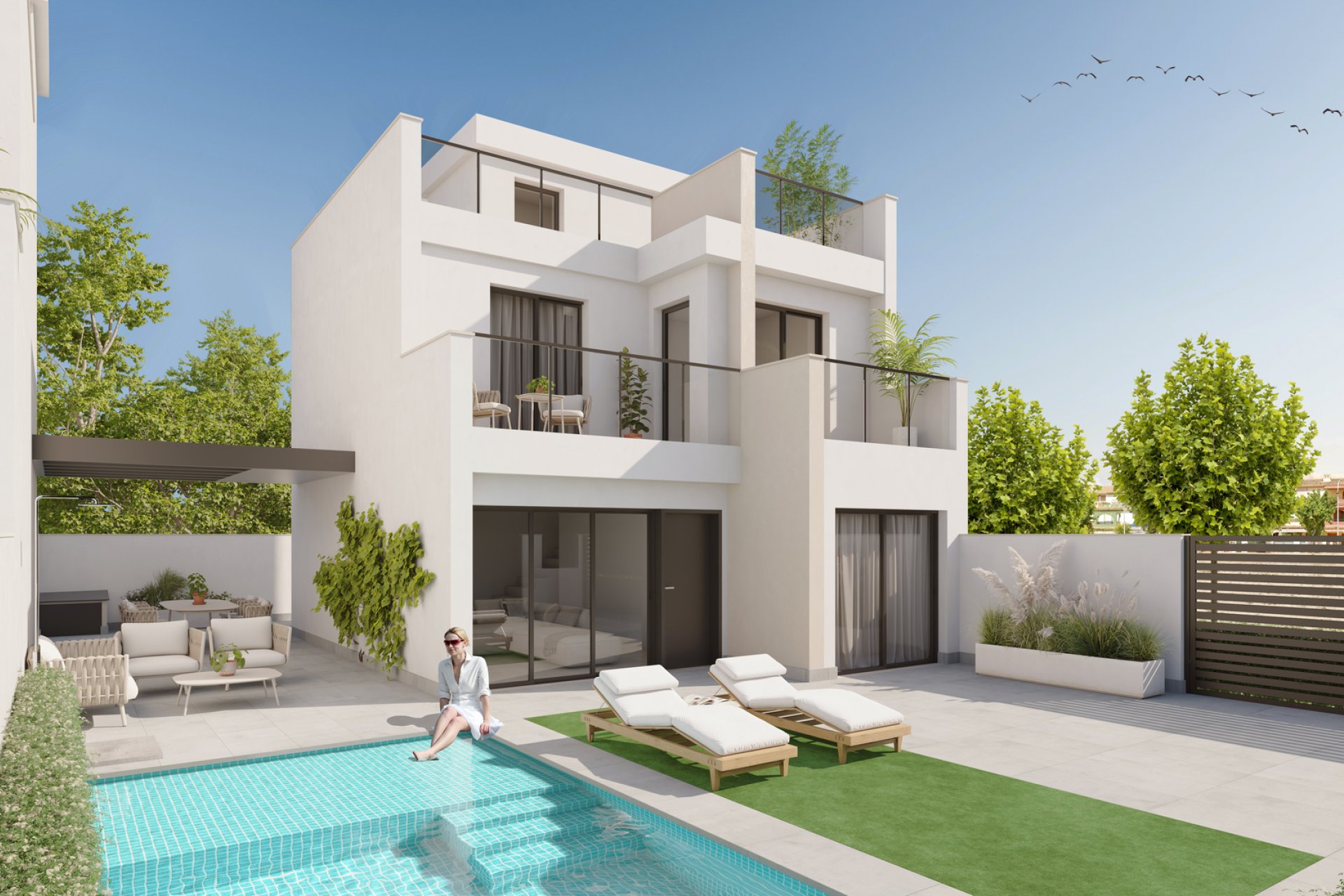 Nieuwbouw Woningen - Villa - Los Alcázares