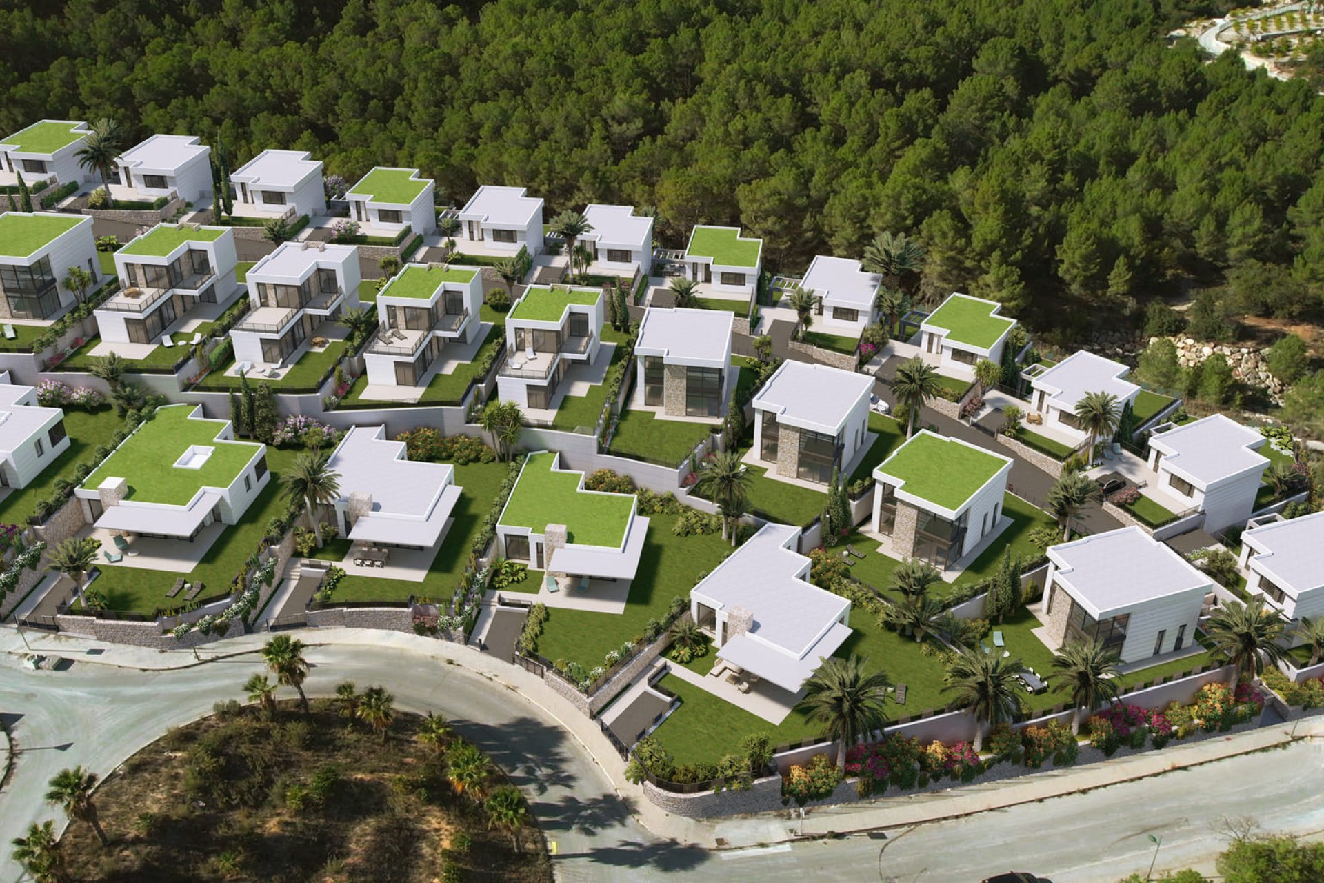Nieuwbouw Woningen - Villa - Polop