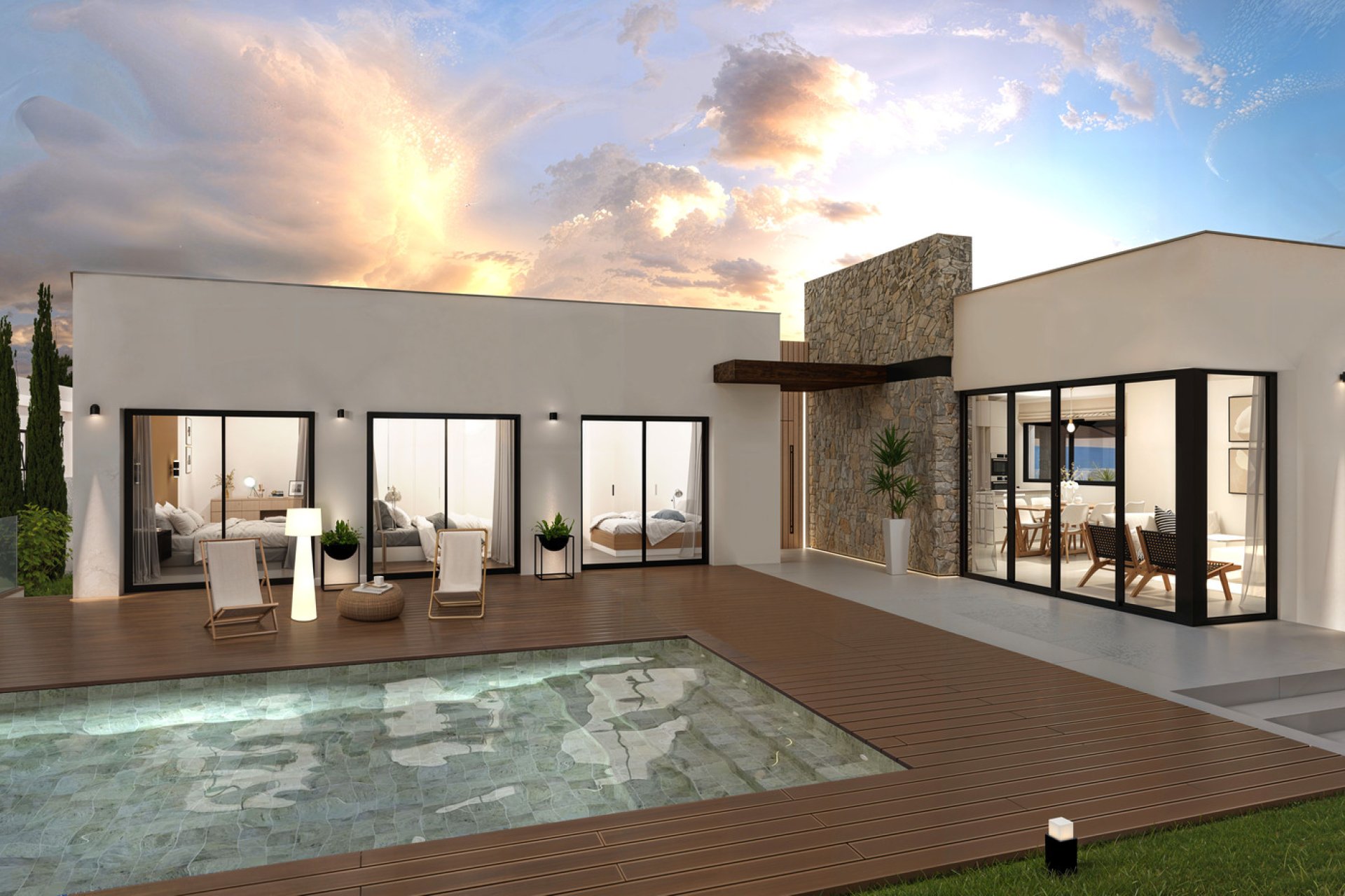 Nieuwbouw Woningen - Villa - Santa Rosalía