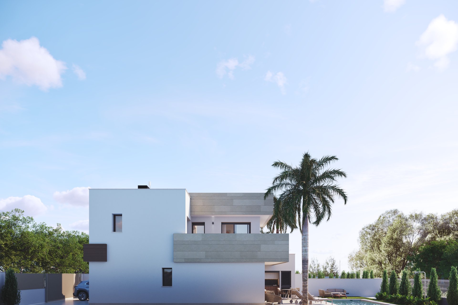 Nieuwbouw Woningen - Villa - Santiago de la Ribera