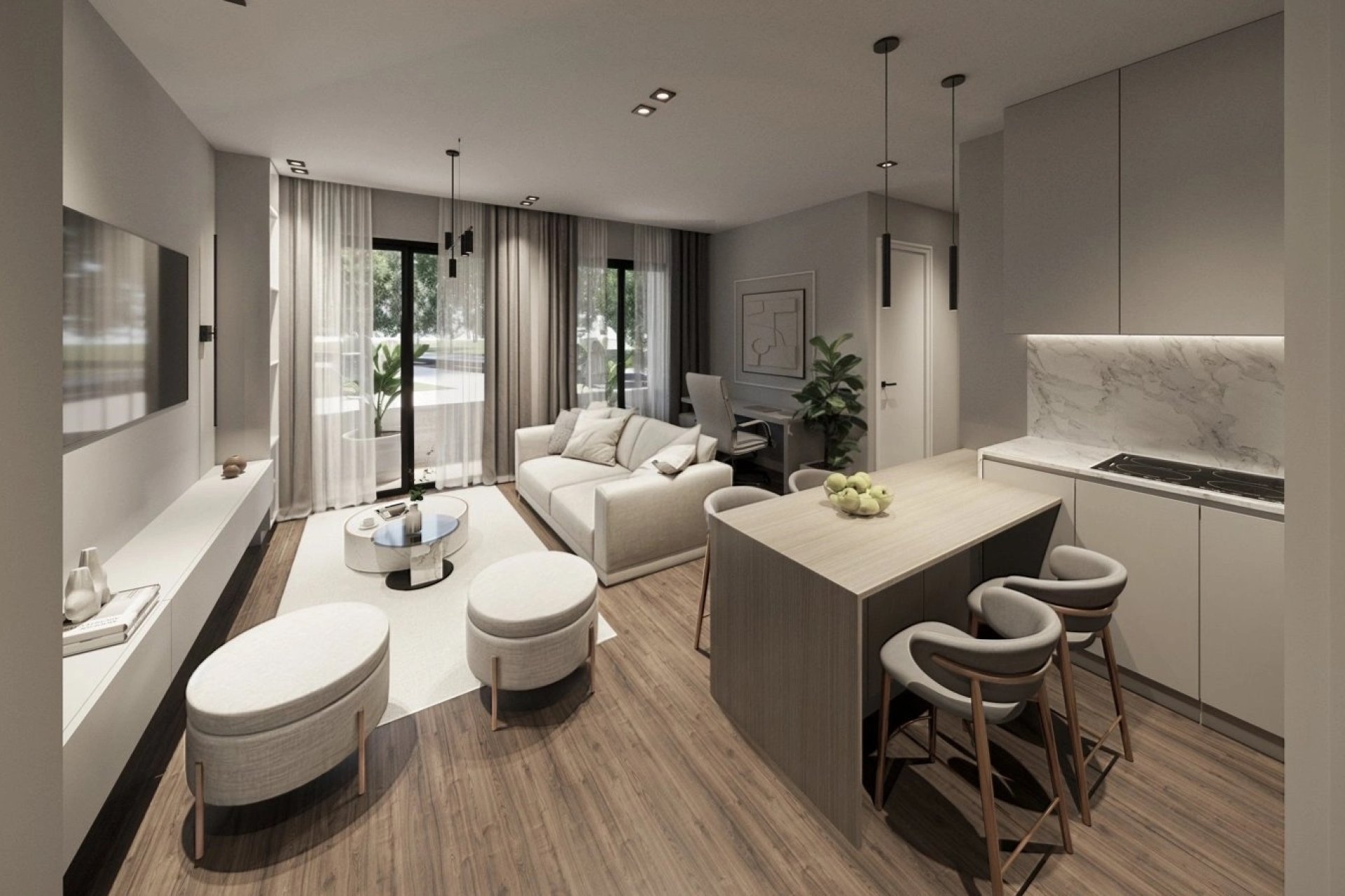 Obra nueva - Apartamento / piso - Las Lagunas de Mijas