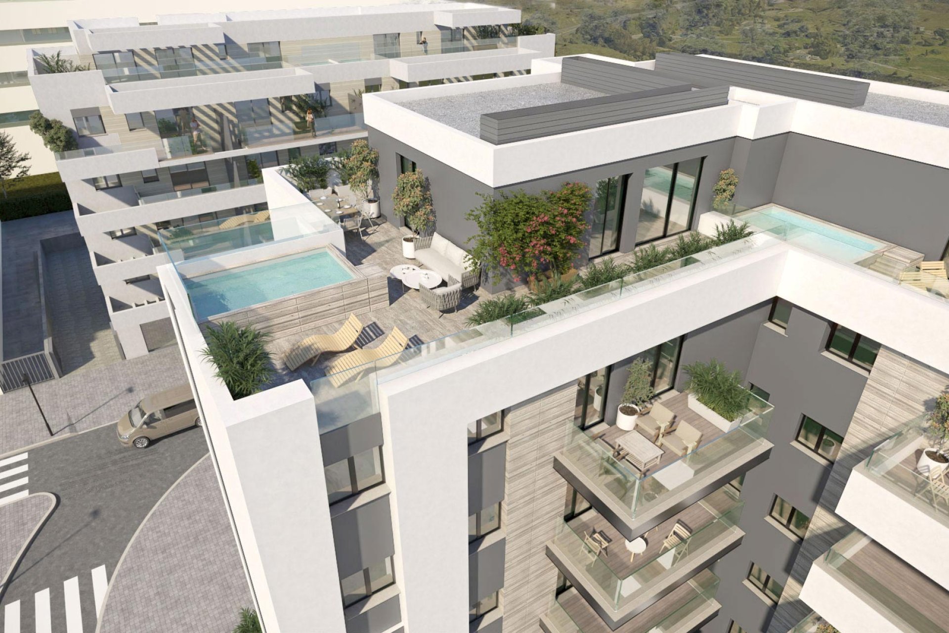 Obra nueva - Apartments - Flats - Las Lagunas de Mijas