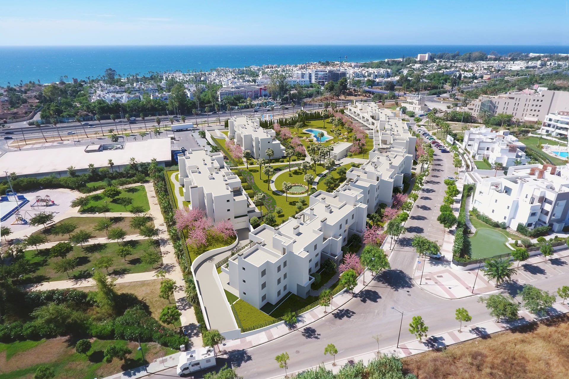 Obra nueva - Bungalow - Estepoa - Estepona