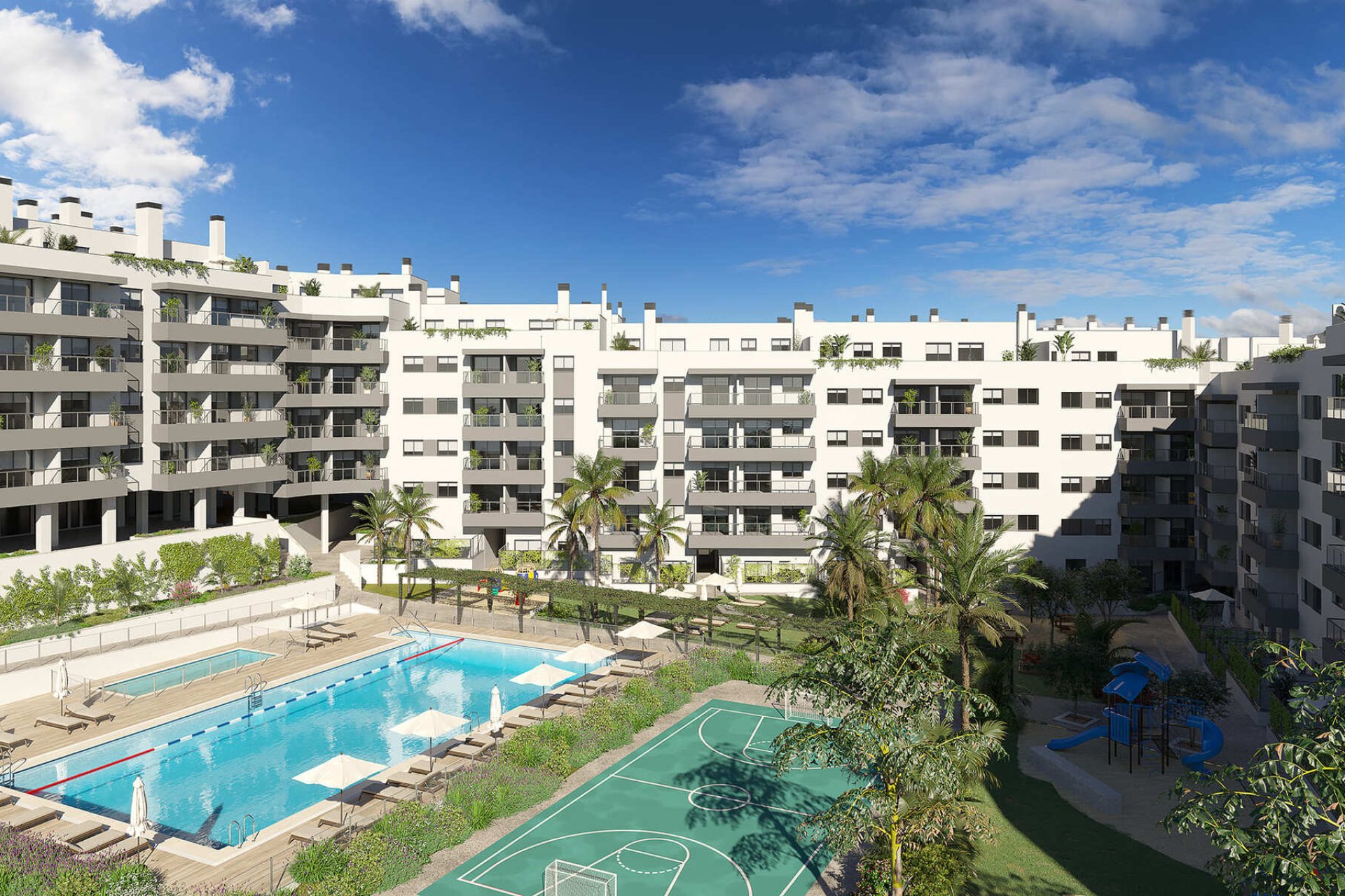 Obra nueva - Bungalow - Las Lagunas de Mijas