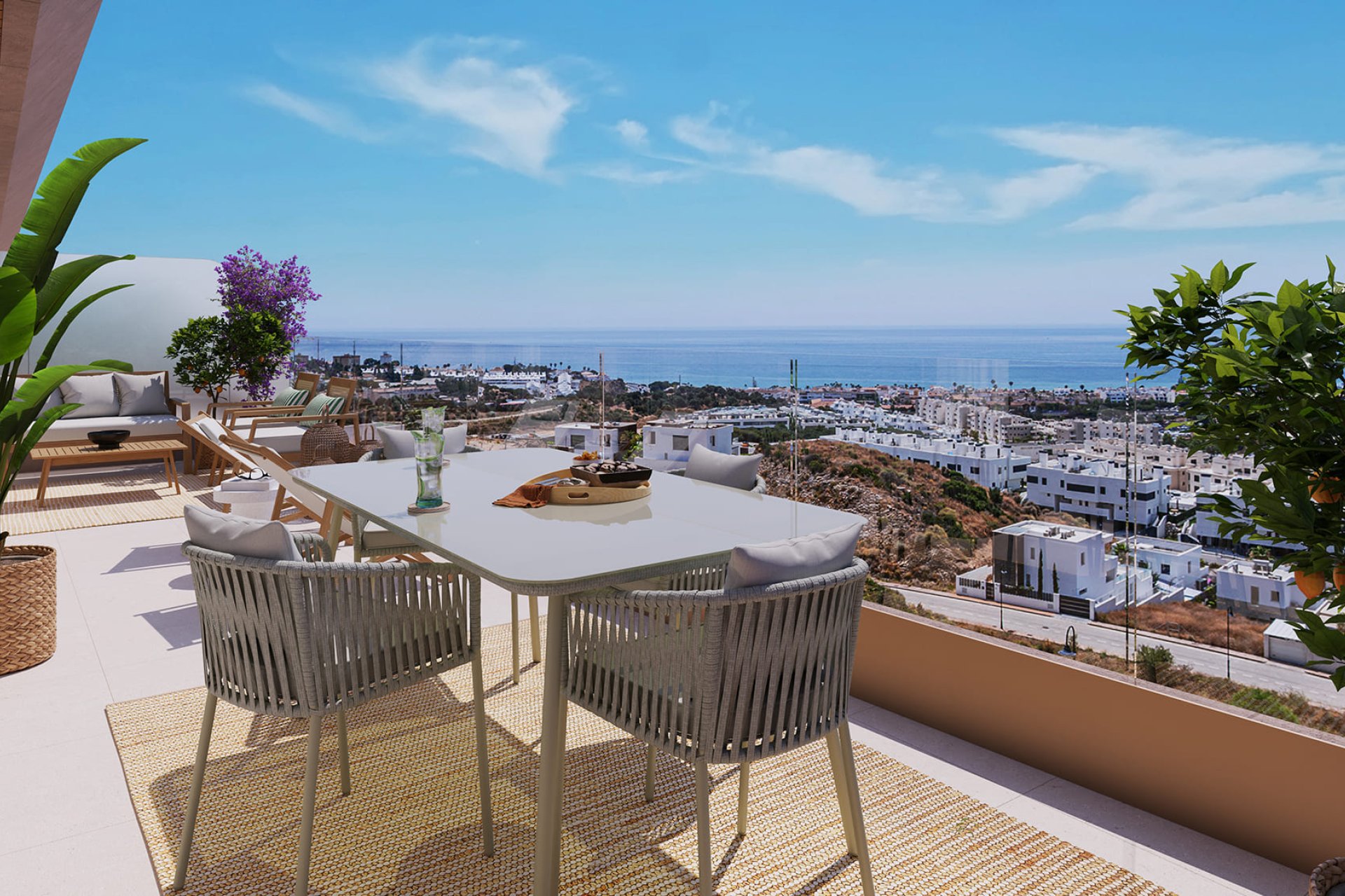 Obra nueva - Bungalow - Las Lagunas de Mijas