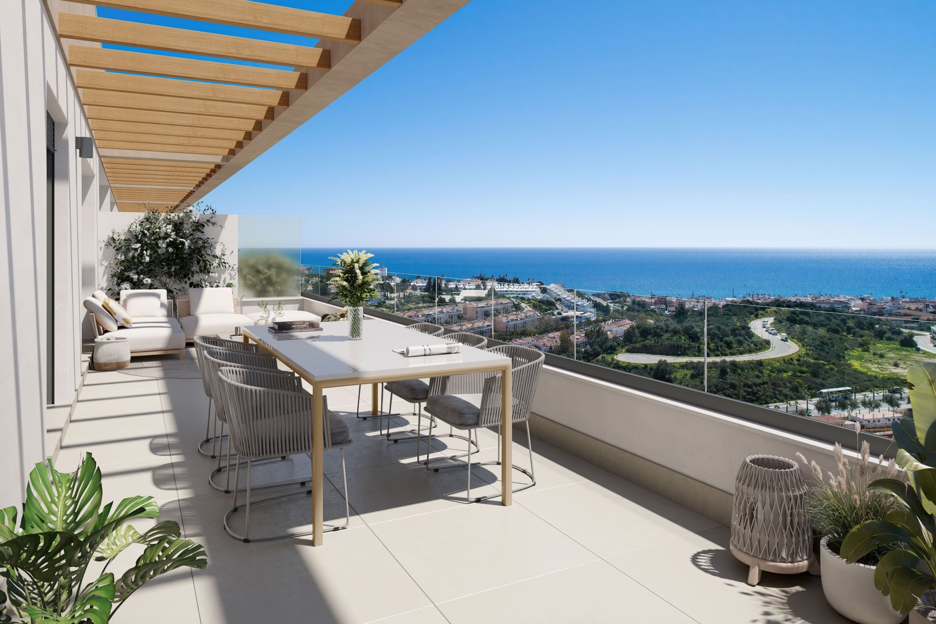 Obra nueva - Bungalow - Las Lagunas de Mijas