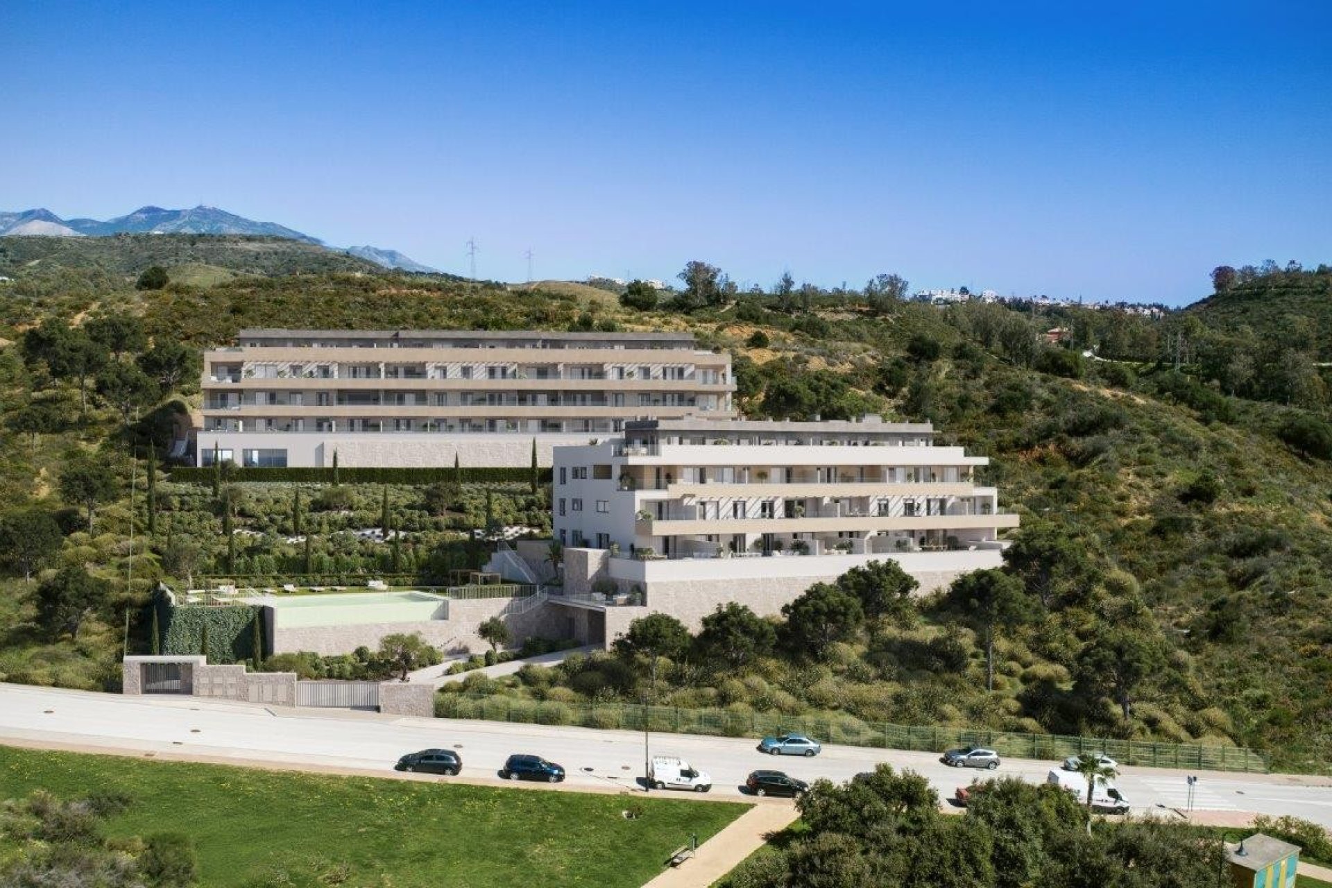 Obra nueva - Bungalow - Las Lagunas de Mijas