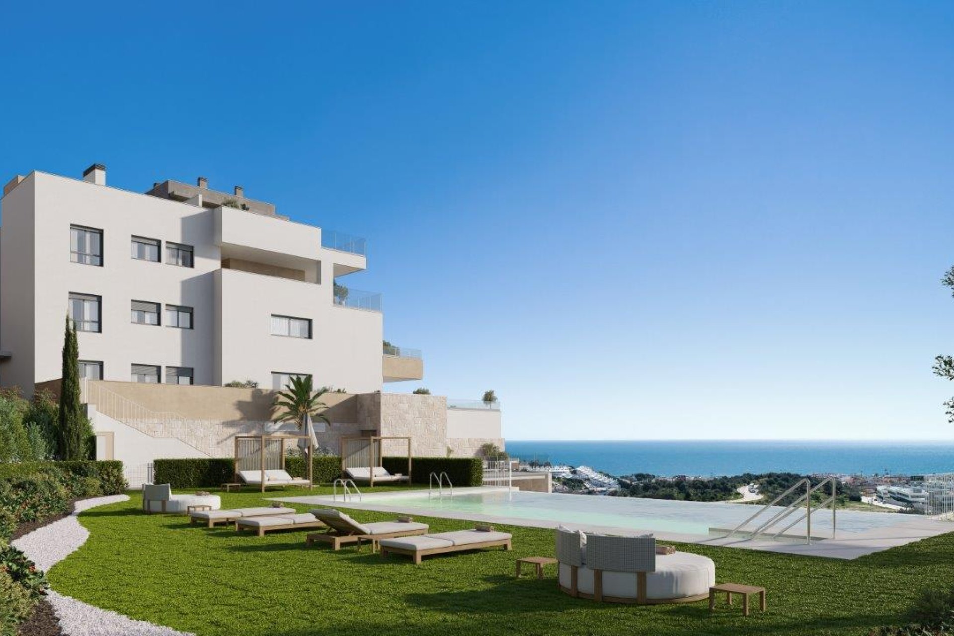 Obra nueva - Bungalow - Las Lagunas de Mijas