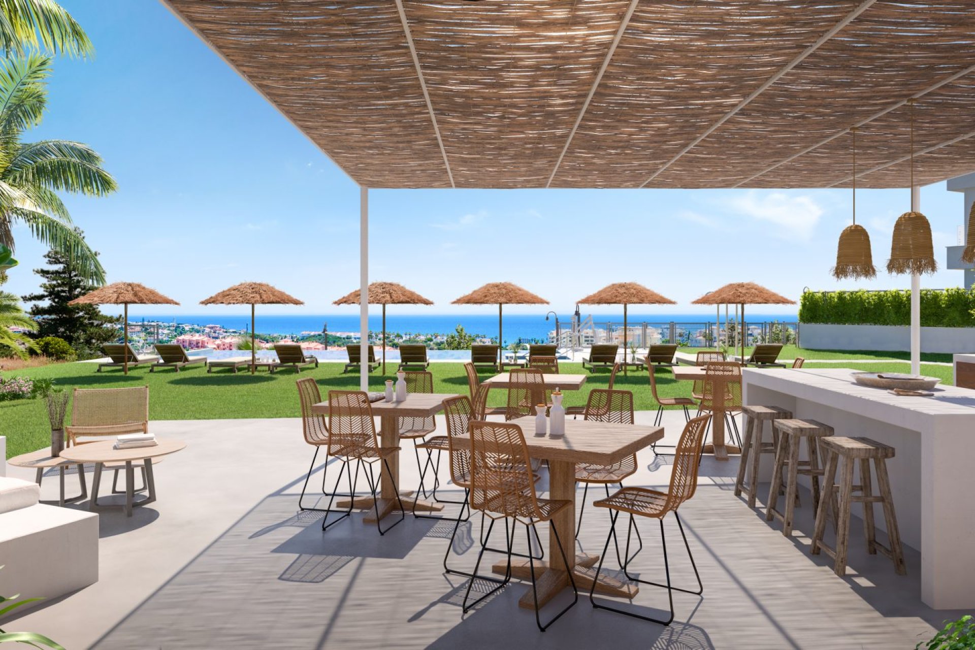 Obra nueva - Bungalow - Las Lagunas de Mijas