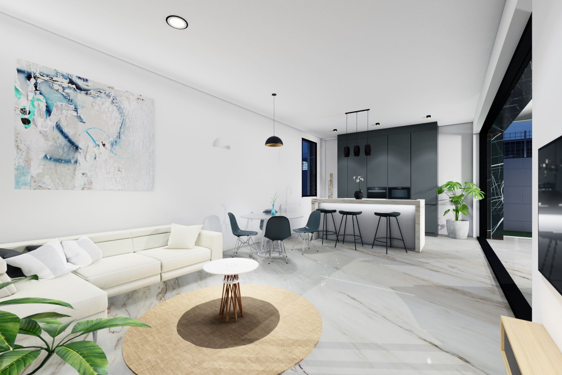 Obra nueva - Villa - Algorfa