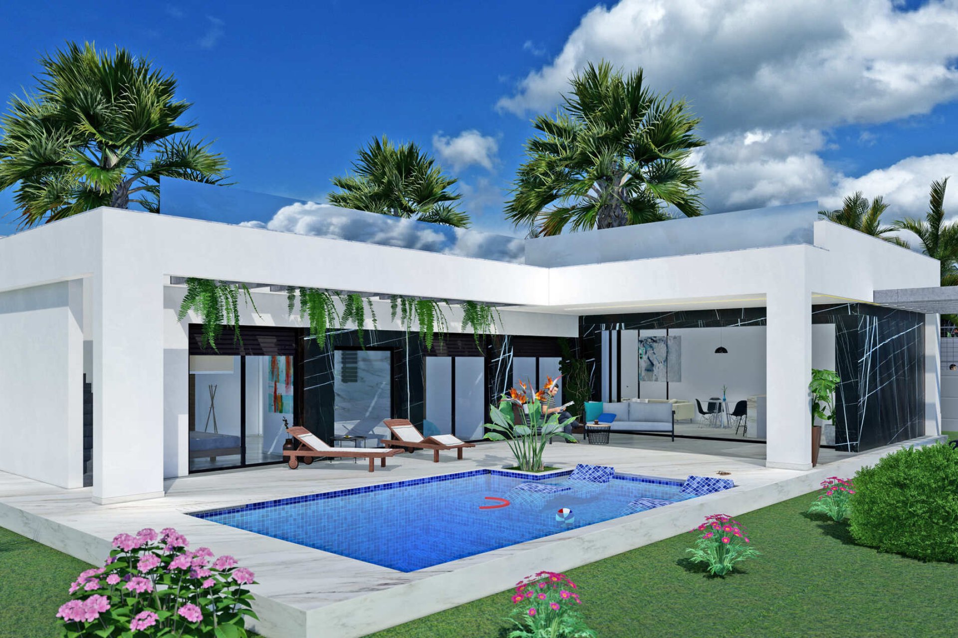 Obra nueva - Villa - Algorfa