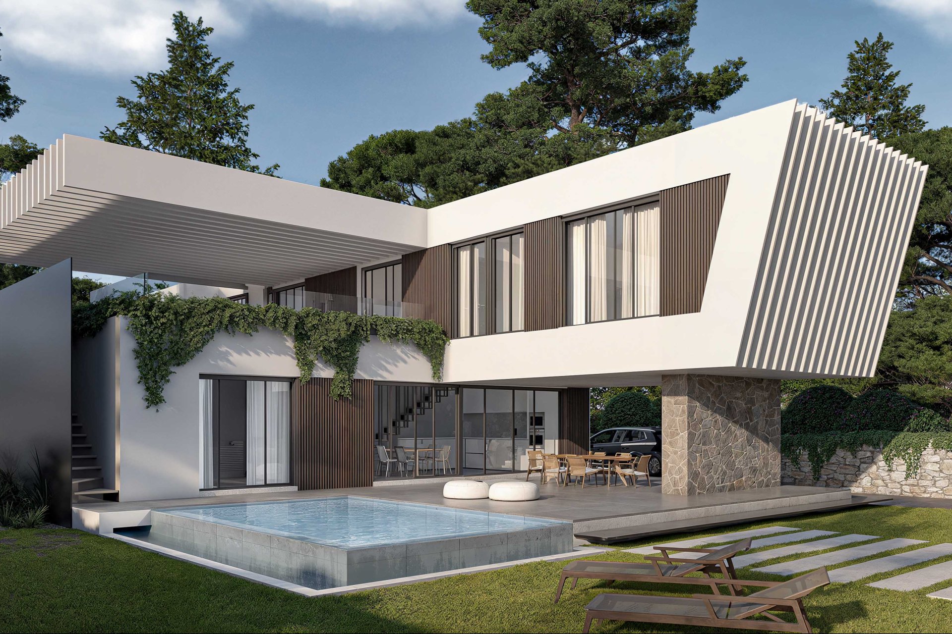Obra nueva - Villa - Estepoa - Estepona