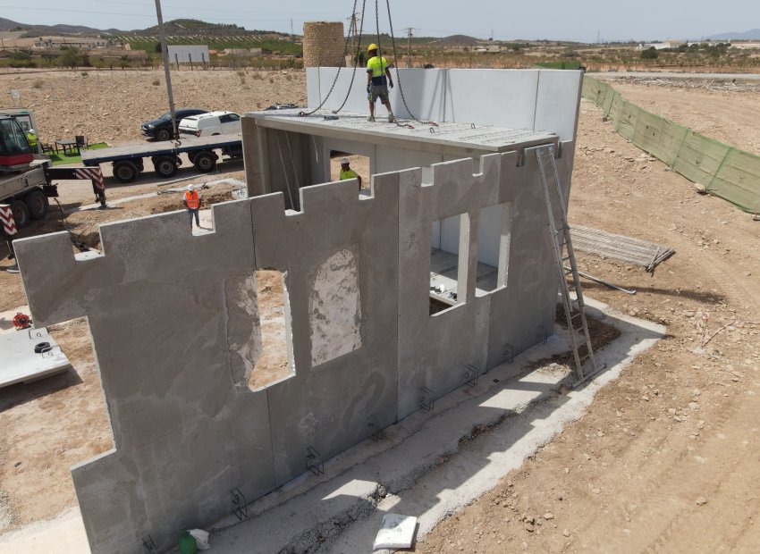 Obra nueva - Villa - Fuente Alamo