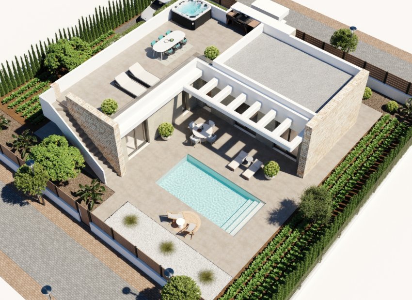 Obra nueva - Villa - Hacienda del Alamo Golf