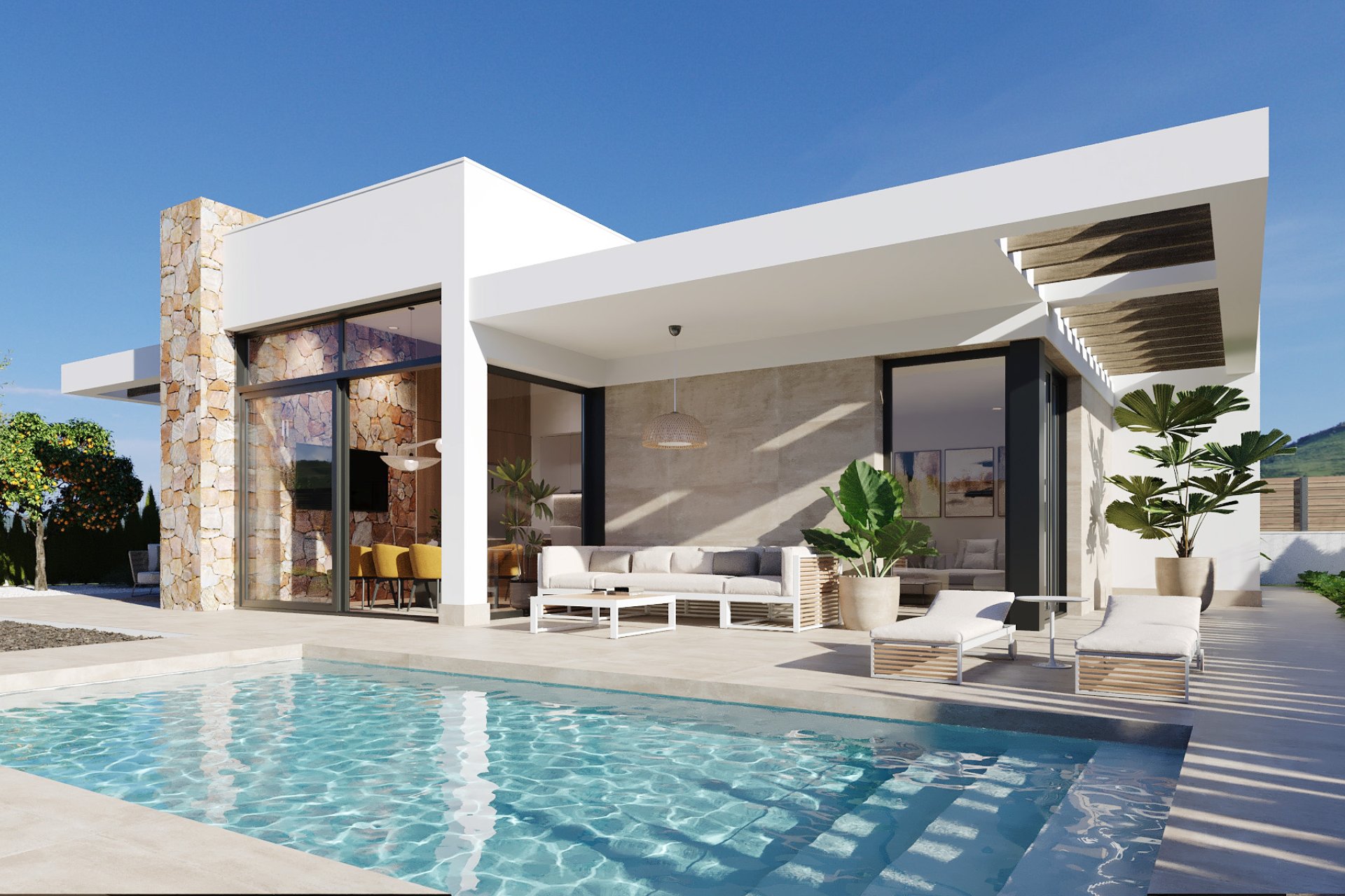 Obra nueva - Villa - Hacienda del Alamo Golf