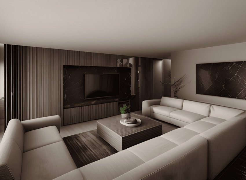 Obra nueva - Villa - Las Lagunas de Mijas