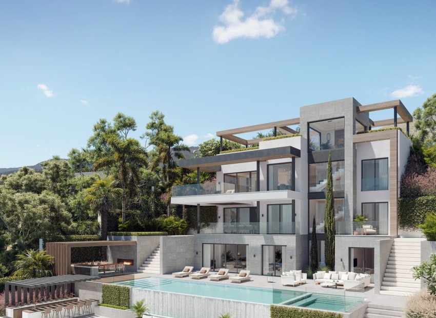 Obra nueva - Villa - Las Lagunas de Mijas