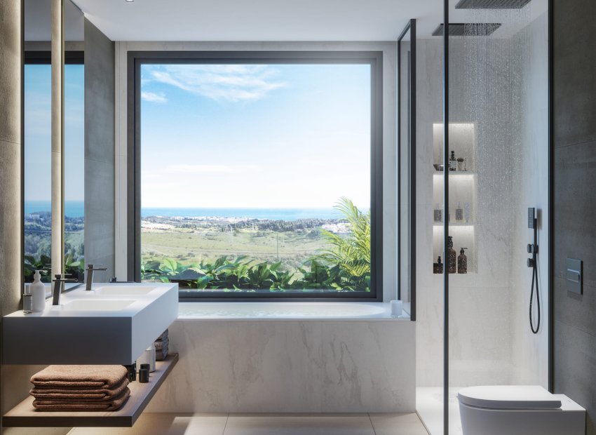 Obra nueva - Villa - Las Lagunas de Mijas