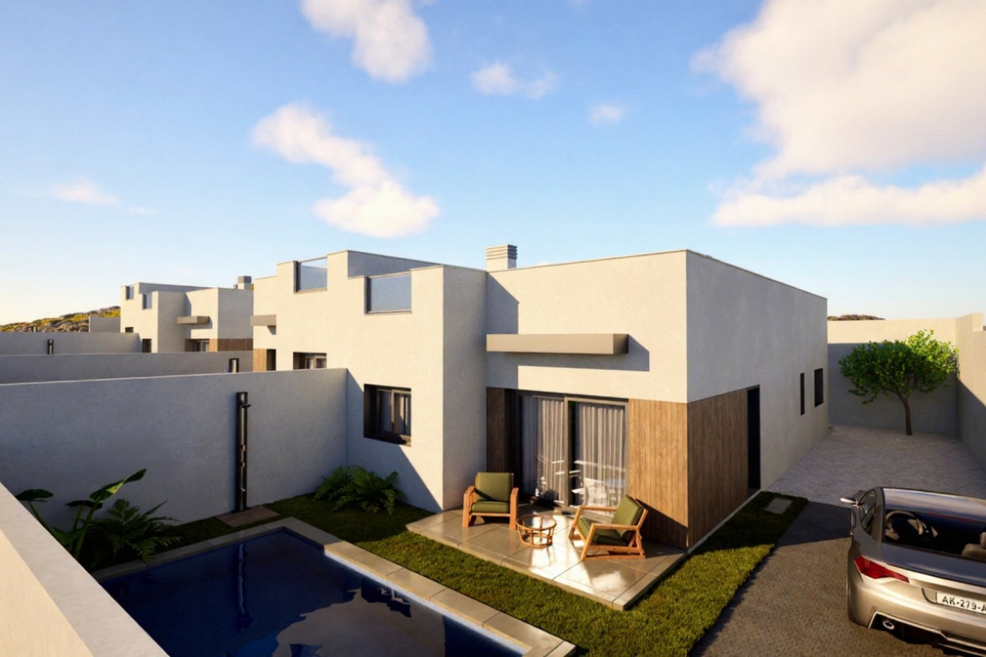 Obra nueva - Villa - Mazarrón