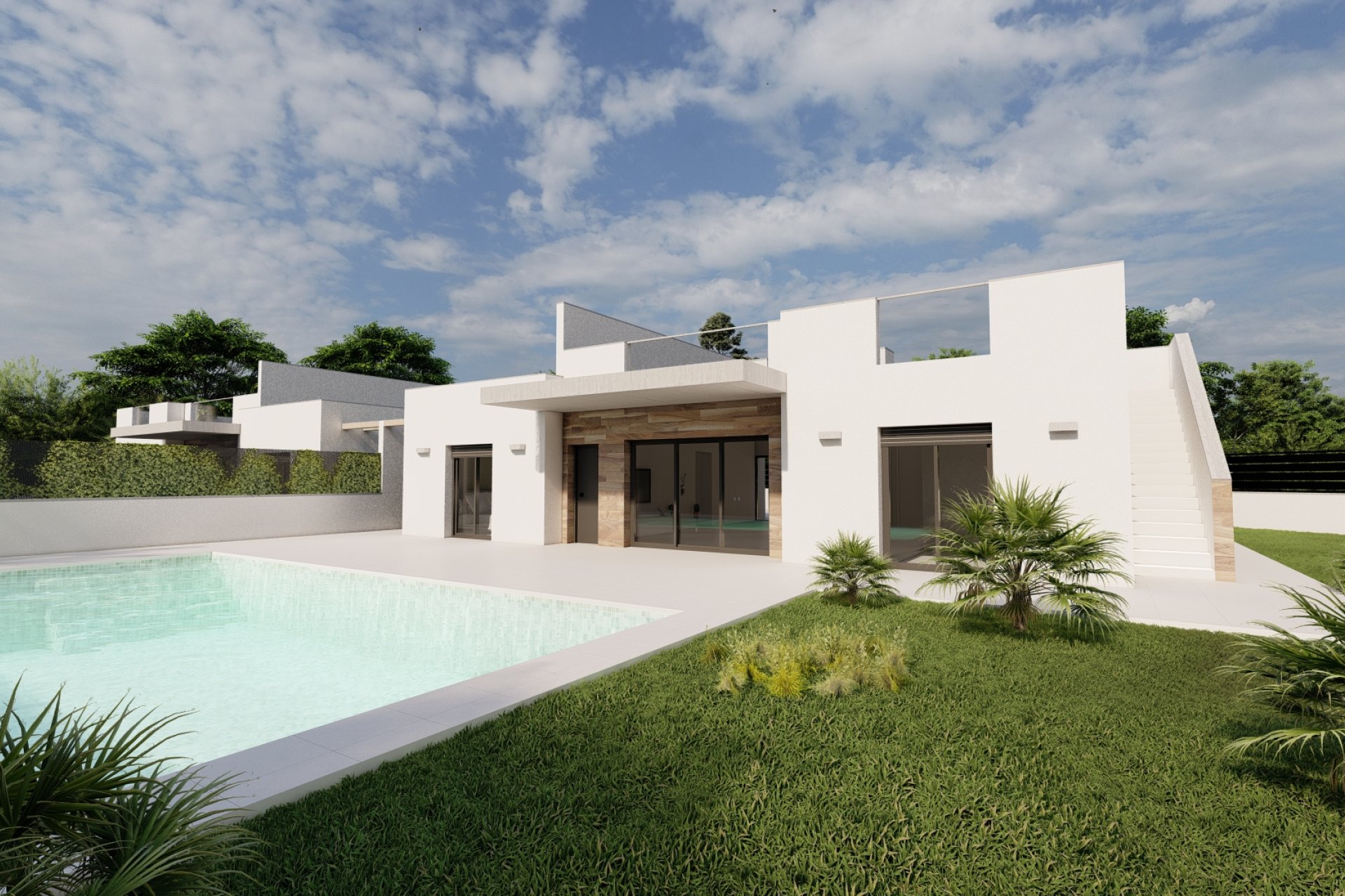 Obra nueva - Villa - Roldán