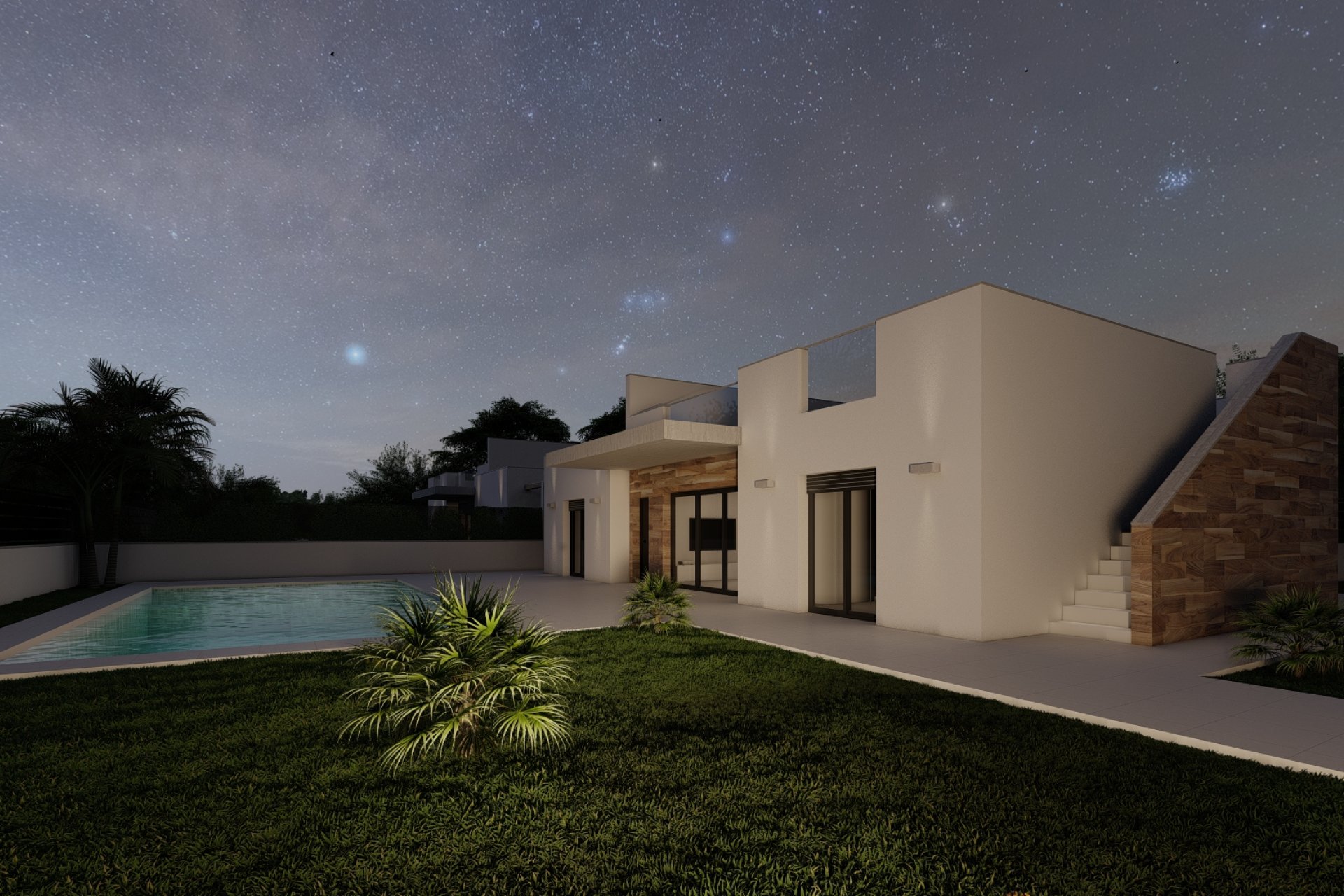 Obra nueva - Villa - Roldán