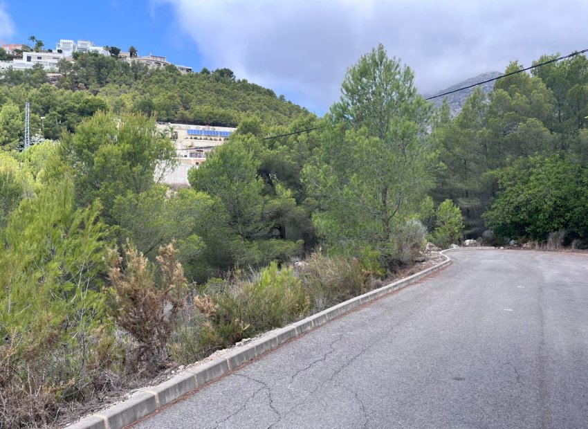 Resale - Plot / Land - Altea - Sierra de Altea