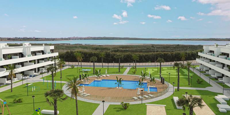 Oasis Laguna 2: new apartments for sale in Guardamar del Segura for investment on the Costa Blanca