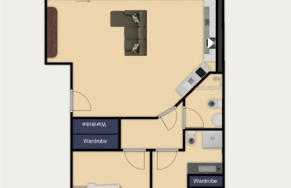 Resale - Apartment / flat - Orihuela Costa - Las Colinas golf