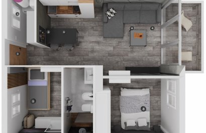 Resale - Apartment / flat - Santa Pola - Puerto