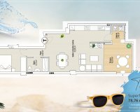 New Build - Apartment / flat - La Manga del Mar Menor