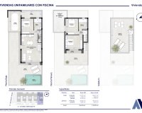 New Build - Townhouse / Duplex / Corner - Santiago de la Ribera