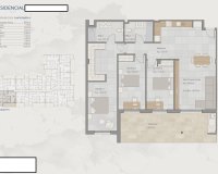 Nieuwbouw Woningen - Appartement / flat - Torre Pacheco