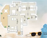 Nieuwbouw Woningen - Appartement / flat - La Manga del Mar Menor