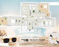 New Build - Apartments - Flats - La Manga del Mar Menor